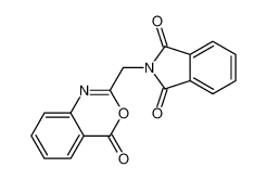 2-[(4-oxo-3,1-benzoxazin-2-yl)methyl]isoindole-1,3-dione 97118-79-1