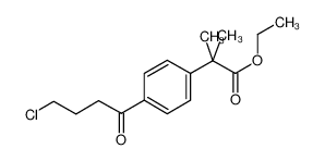 4-(4-氯-1-氧代丁基)-alpha,alpha-二甲基苯乙酸乙酯