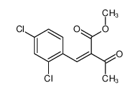 methyl 2-[(2,4-dichlorophenyl)methylidene]-3-oxobutanoate 104990-30-9