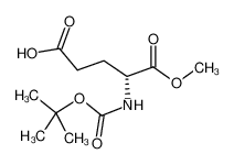 N-叔丁氧羰基-D-谷氨酸 1-甲酯