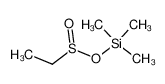 trimethylsilyl ethanesulfinate 125208-51-7