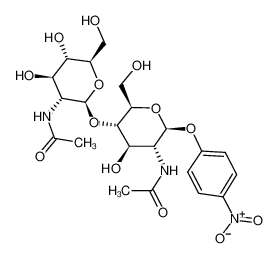4-Nitrophenyl N,N′-diacetyl-β-D-chitobioside 7284-16-4