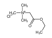 (2-ethoxy-2-oxoethyl)-trimethylazanium,chloride 3032-11-9