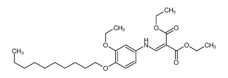 26692-07-9 diethyl 2-[(4-decoxy-3-ethoxyanilino)methylidene]propanedioate