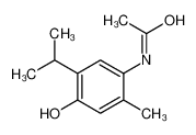 N-(4-hydroxy-2-methyl-5-propan-2-ylphenyl)acetamide