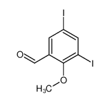 3,5-Diiodo-2-methoxybenzaldehyde 32024-13-8