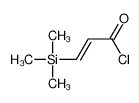 3-trimethylsilylprop-2-enoyl chloride 88946-48-9