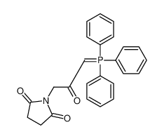 1-[2-oxo-3-(triphenyl-λ<sup>5</sup>-phosphanylidene)propyl]pyrrolidine-2,5-dione 113727-88-1