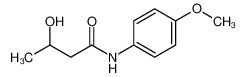 3-HYDROXY-N-(4-METHOXYPHENYL)BUTANAMIDE 103677-67-4