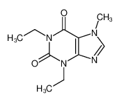 1,3-二乙基-7-甲基嘌呤-2,6-二酮