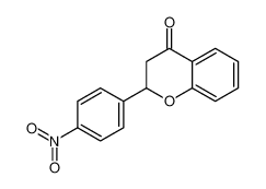 2-(4-nitrophenyl)-2,3-dihydrochromen-4-one 3034-09-1