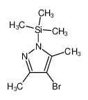 74730-14-6 structure, C8H15BrN2Si