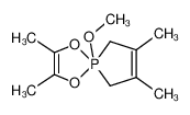 5-methoxy-2,3,7,8-tetramethyl-1,4-dioxa-55-phosphaspiro[4.4]nona-2,7-diene 102639-95-2