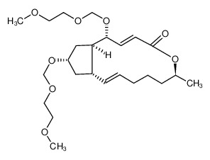 60043-55-2 spectrum, (1R,6S,11aS,13S,14aR)-1,13-bis[(2-methoxyethoxy)methoxy]-6-methyl-1,6,7,8,9,11a,12,13,14,14a-decahydro-4H-cyclopenta[f]oxacyclotridecin-4-one