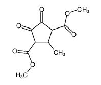 dimethyl 2-methyl-4,5-dioxocyclopentane-1,3-dicarboxylate 61928-75-4