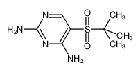 5-(叔丁基磺酰基)嘧啶-2,4-二胺