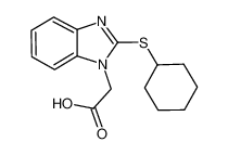 [2-(环己基硫代)-1H-苯并咪唑-1-基]-乙酸