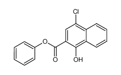 phenyl 4-chloro-1-hydroxynaphthalene-2-carboxylate 