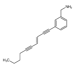 (3-dec-3-en-1,5-diynylphenyl)methanamine 823228-22-4