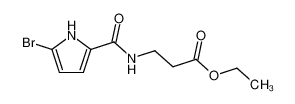 3-[(5-bromo-1H-pyrrole-2-carbonyl)-amino]-propionic acid ethyl ester 872971-59-0