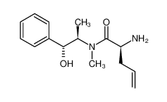 (2S)-2-amino-N-[(1R,2R)-1-hydroxy-1-phenylpropan-2-yl]-N-methylpent-4-enamide 225938-47-6