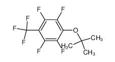 1-(tert-butoxy)-2,3,5,6-tetrafluoro-4-(trifluoromethyl)benzene 13471-86-8