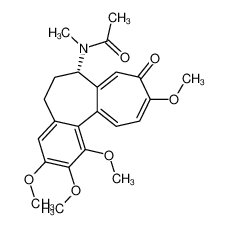 N-methyl-N-[(7S)-1,2,3,10-tetramethoxy-9-oxo-6,7-dihydro-5H-benzo[a]heptalen-7-yl]acetamide 7336-40-5
