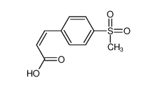 (2E)-3-[4-(Methylsulfonyl)phenyl]propenoic acid 0.98
