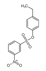 (4-ethylphenyl) 3-nitrobenzenesulfonate 25238-12-4