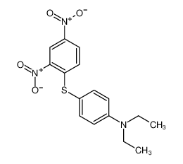 4-(2,4-dinitrophenyl)sulfanyl-N,N-diethylaniline