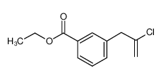 乙基3-(2-氯-2-丙烯-1-基)苯甲酸酯