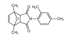 4-(2,4-Dimethylphenyl)-1,7-dimethyl-10-oxa-4-azatricyclo[5.2.1.0<sup>2,6</sup>]dec-8-ene-3,5-dione