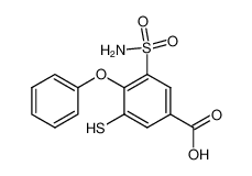 3-mercapto-4-phenoxy-5-sulfamylbenzoic acid 52399-41-4