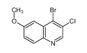 4-BROMO-3-CHLORO-6-METHOXYQUINOLINE 426842-71-9