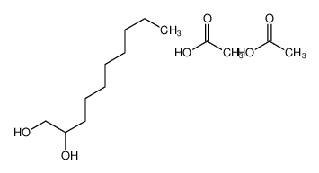 acetic acid,decane-1,2-diol 60671-14-9