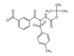 tert-butyl 2-(3-nitrobenzoyl)-2-tosylhydrazine-1-carboxylate 1448723-39-4