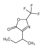 4-butan-2-yl-2-(trifluoromethyl)-2H-1,3-oxazol-5-one 2546-69-2