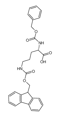 (S)-5-((((9h-芴-9-基)甲氧基)羰基)氨基)-2-(((苄氧基)羰基)氨基)戊酸