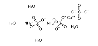 azanium,cerium(4+),sulfate,tetrahydrate 18923-36-9