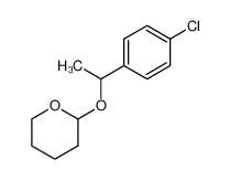 2-(1-(4-chlorophenyl)ethoxy)tetrahydro-2H-pyran 206552-61-6