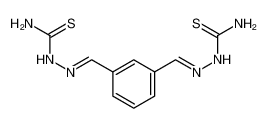 [(Z)-[3-[(E)-(carbamothioylhydrazinylidene)methyl]phenyl]methylideneamino]thiourea 5445-15-8
