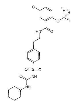 5-chloro-N-(4-(N-(cyclohexylcarbamoyl)sulfamoyl)phenethyl)-2-(methoxy-d3)benzamide