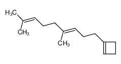 1-((E)-4,8-dimethyl-nona-3,7-dienyl)-cyclobutene 24022-20-6