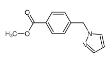methyl 4-(pyrazol-1-ylmethyl)benzoate 397328-86-8