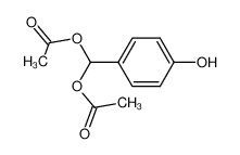 1,1-diacetoxy-1-(4-hydroxyphenyl)methane 176443-11-1