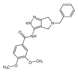 398497-11-5 structure, C21H22N4O3