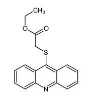 ethyl 2-acridin-9-ylsulfanylacetate 85842-65-5