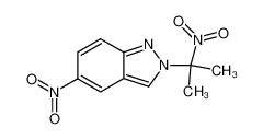2-(1-methyl-1-nitroethyl)-5-nitro-2H-indazole 125260-30-2