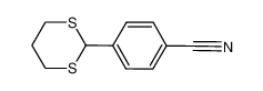 4-(1,3-dithian-2-yl)benzonitrile 50603-38-8