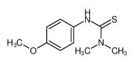 3-(4-methoxyphenyl)-1,1-dimethylthiourea 31124-88-6
